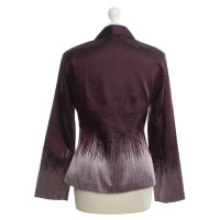 Van Laack Seidenblazer in Violett