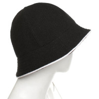 Chanel Hut in Schwarz/Weiß