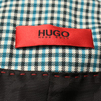 Hugo Boss Kurzblazer mit Karomuster