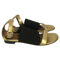 Agnona Sandals in Gold