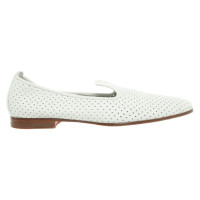 Santoni Slippers/Ballerinas Leather in White