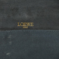 Loewe suede clutch