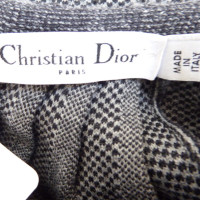Christian Dior Woolen dress with wide skirt