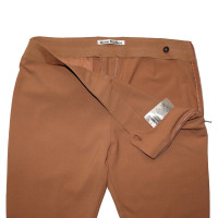 Acne Trousers Wool in Brown