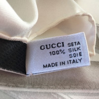 Gucci Zijde vierkante ruitersportsjaal