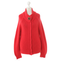 Iris Von Arnim Cashmere jacket in red