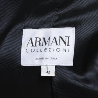 Armani Collezioni Costume en Laine en Noir