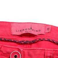 Liebeskind Berlin Jeans in Cotone in Rosso