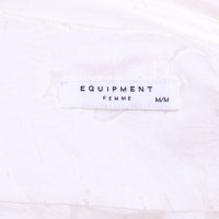 Equipment Bluse in Weiß