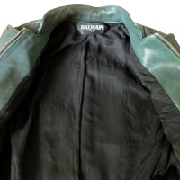 Balmain Biker jacket leather