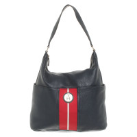 Tommy Hilfiger Handtas Leer in Blauw