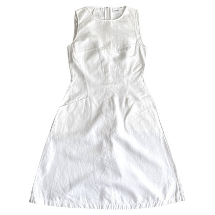 Aspesi Dress Linen in White