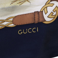 Gucci Foulard en soie avec motif imprimé