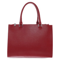Strenesse Handbag Leather in Red