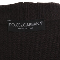 Dolce & Gabbana Strickjacke in Braun