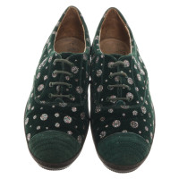 Pollini Lace-up shoes with application