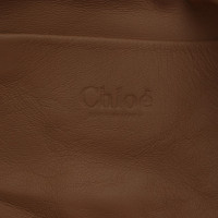 Chloé clutch patent leather tote