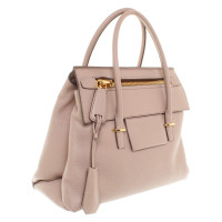 Tom Ford Leather handbag in Nude