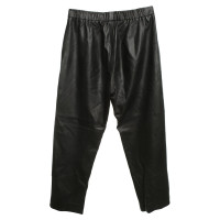 Iro Pantaloni di pelle in nero