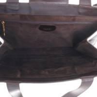 Gucci Leder-Handtasche in Braun