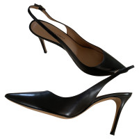 Pura Lopez Pumps/Peeptoes Leer in Zwart