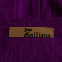 John Galliano Top in purple