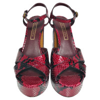 Marc Jacobs Sandals Leather in Red