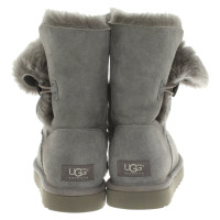 Ugg Laarzen Leer in Grijs