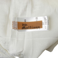 John Galliano two-piece silk
