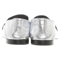 Isabel Marant Silver-colored loafers