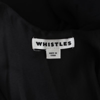 Whistles Kleid aus Viskose in Schwarz