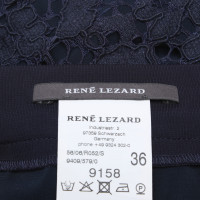 René Lezard Skirt in Blue