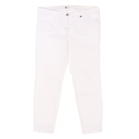 Luisa Cerano Jeans aus Baumwolle in Weiß