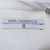 Karl Lagerfeld Kleid in Weiß