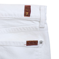 7 For All Mankind  Jeans en blanc