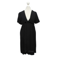 Claudie Pierlot Kleid aus Viskose in Schwarz