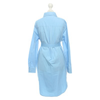 Essentiel Antwerp Robe en Coton en Bleu