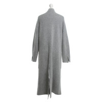 Allude Manteau tricoté en gris