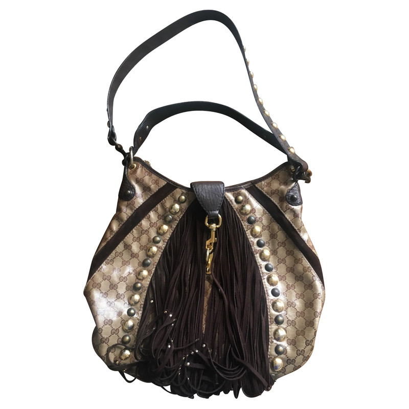 Gucci Hand bag with fringes - Buy Second hand Gucci Hand bag with fringes for €575.00