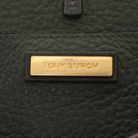 Tory Burch Shopper Leather in Khaki
