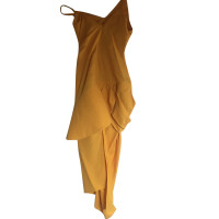 Jacquemus Kleid aus Viskose in Gelb