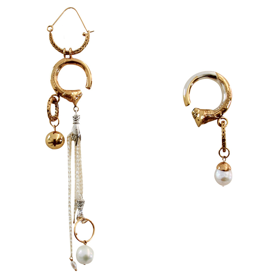 Jean Patou Earring Gilded in Gold