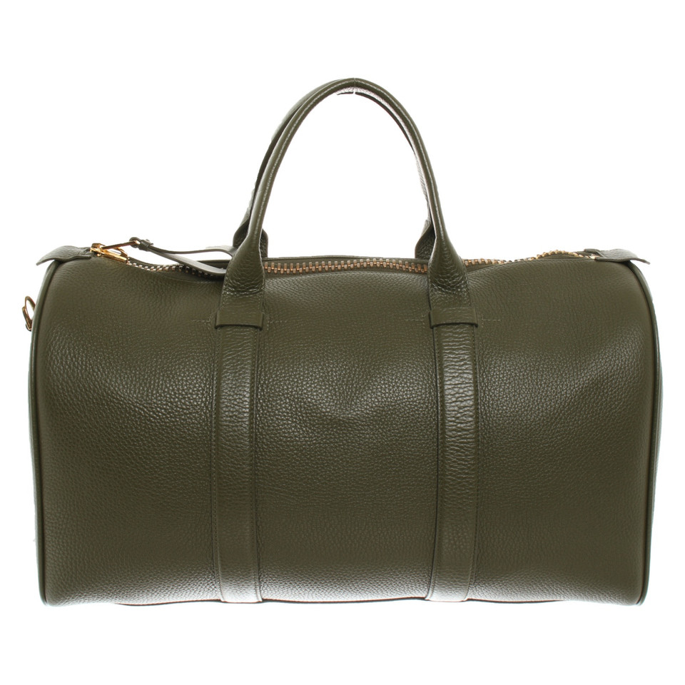 Tom Ford Travel bag Leather in Khaki