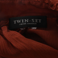 Twin Set Simona Barbieri brown blouse