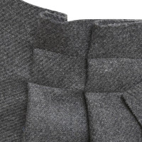 Rochas Jupe en laine mélangée gris