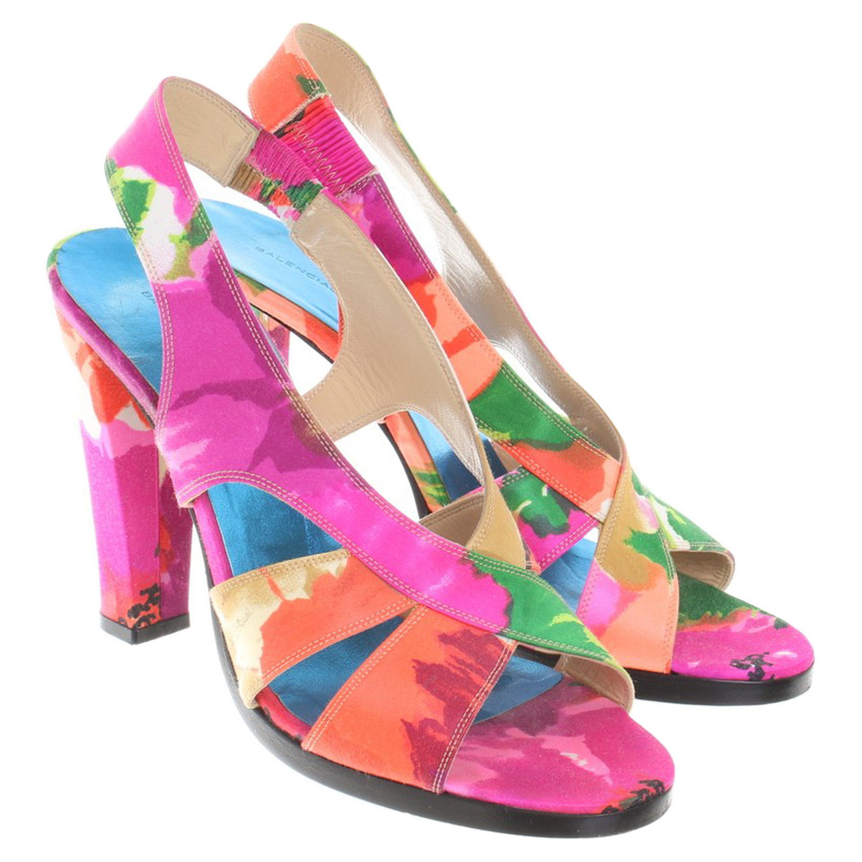 Balenciaga Sandals in neon colors