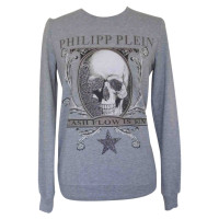 Philipp Plein Top Cotton in Grey