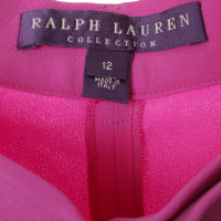 Ralph Lauren Zijden broek in violet
