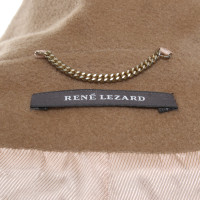 René Lezard Coat in camel colors