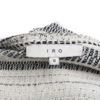 Iro Top in zwart / wit